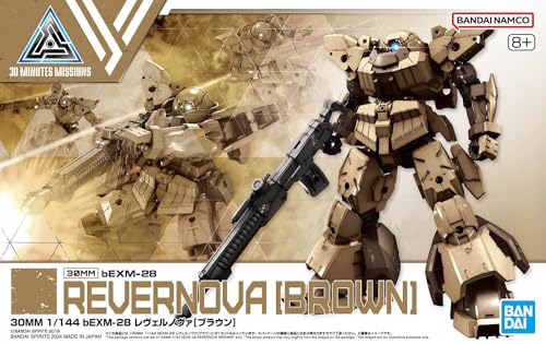 30MM bEXM-28 Revel Nova [Brown] 1/144 Scale Color-coded Plastic Model