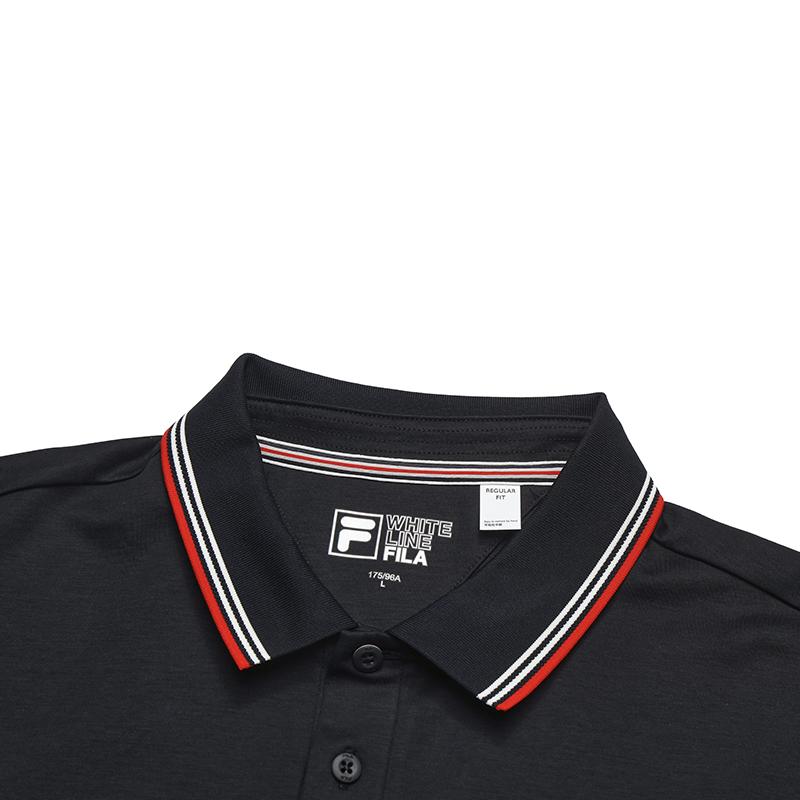 New FILA Polo Shirt Men's Legend Blue F11M527102F-NV
