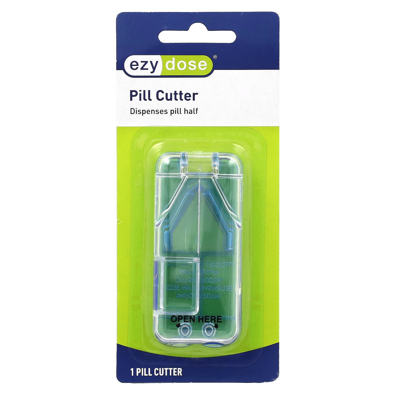 

Pill Cutter, Dispenser Included, 1pc