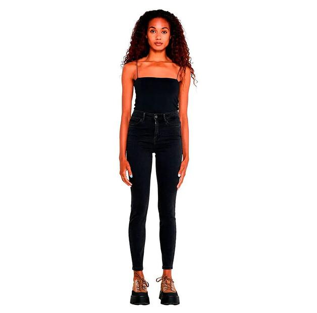 Noisy May Agnes Ankle Vi125Bw High Waist Jeans