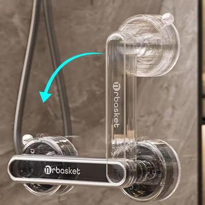 High-quality Anti-slip Suction Cup Handrail Waterproof Reusable Glass Door Handle Removable Strong Armrest