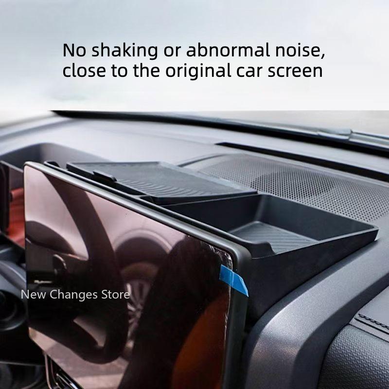 For Haval H9 2024-2026 Central Control Instrument Panel Silicone Storage Box Car Screen Rear Storage Box Interior Accessories