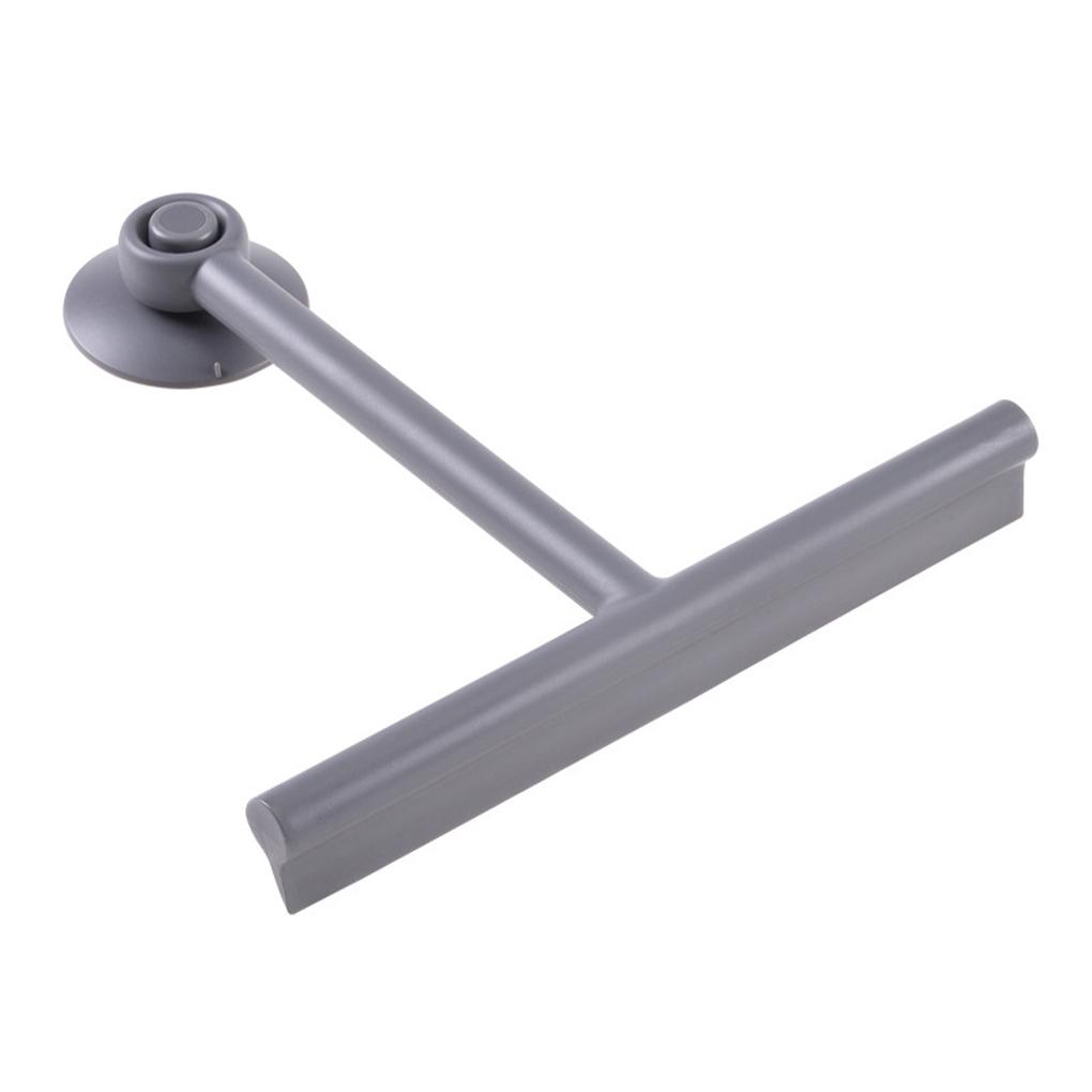 Bathroom Floor Window Wiper with Suction Cup Portable Glass Scraper Water Stain Remover Windscreen Cleaning Tool Accessories