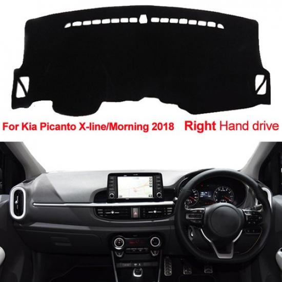 Car Inner Dash Mat Dashboard Cover Pad For Kia Picanto X-line / Morning 2018