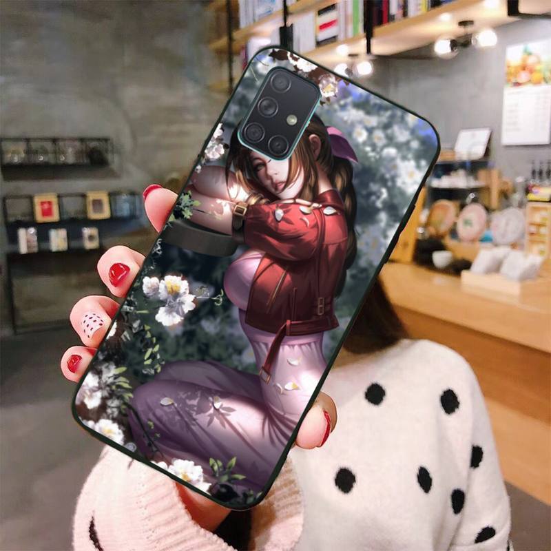 USAKPGRT Final Fantasy VII FF7 Anime Telefon Fall Für Samsung Galaxy A21S A01 A11 A31 A81 A10 A20E A30 A40 A50 a70 A80 A71 A51