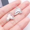 Iridescent Ocean Pig Pendant Sticker for DIY Jewelry: Earring, Necklace, Bracelet, Keychain