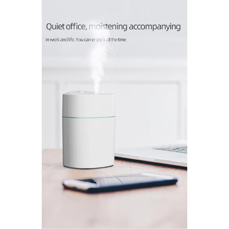 New USB Rechargeable Ultrasonic Diffuser Smart Car Humidifier Air Purifier Mini Portable Water Air Desktop Humidifier