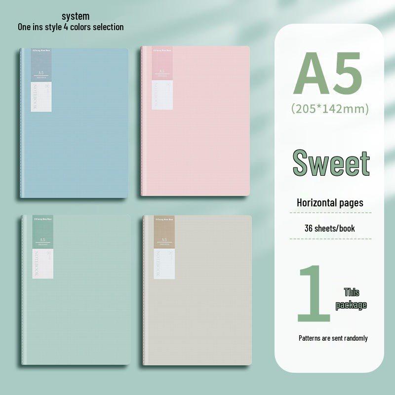 Morandi Color Literary Notebooks: Sewn, Thickened A5 & B5 Notebooks