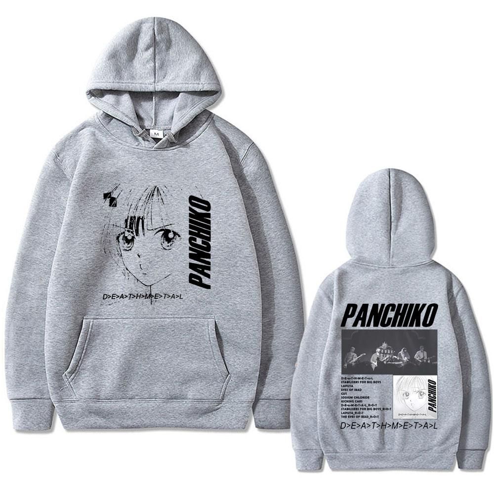 Rock Band Panchiko Album Graphic Hoodie Women Gothic Vintage Oversized Sweatshirt  Women Fleece Hoodies