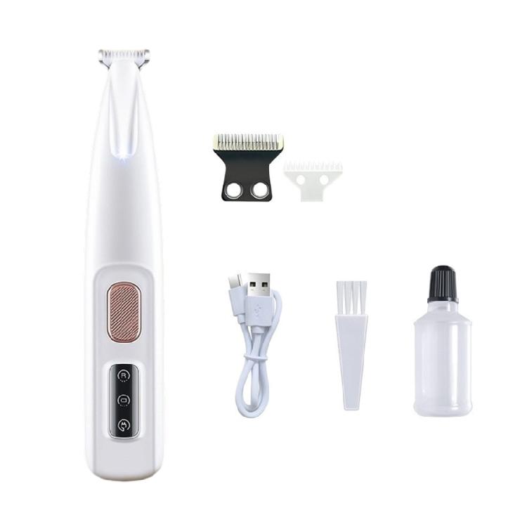 Keramikklinge Hunde Katzen Pfoten Trimmer Kabellos Wiederaufladbar Haarschneider Mit Geräuscharmem Motor Und Ergonomischem Griff