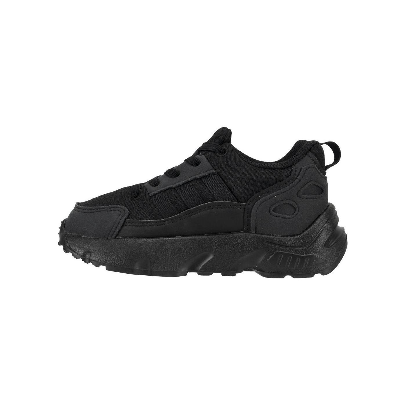

Adidas Originals ZX 22 Comfortable Round Toe Abrasion Resistant Low top Toddler Shoes Black Infant And Toddler GZ1558 27