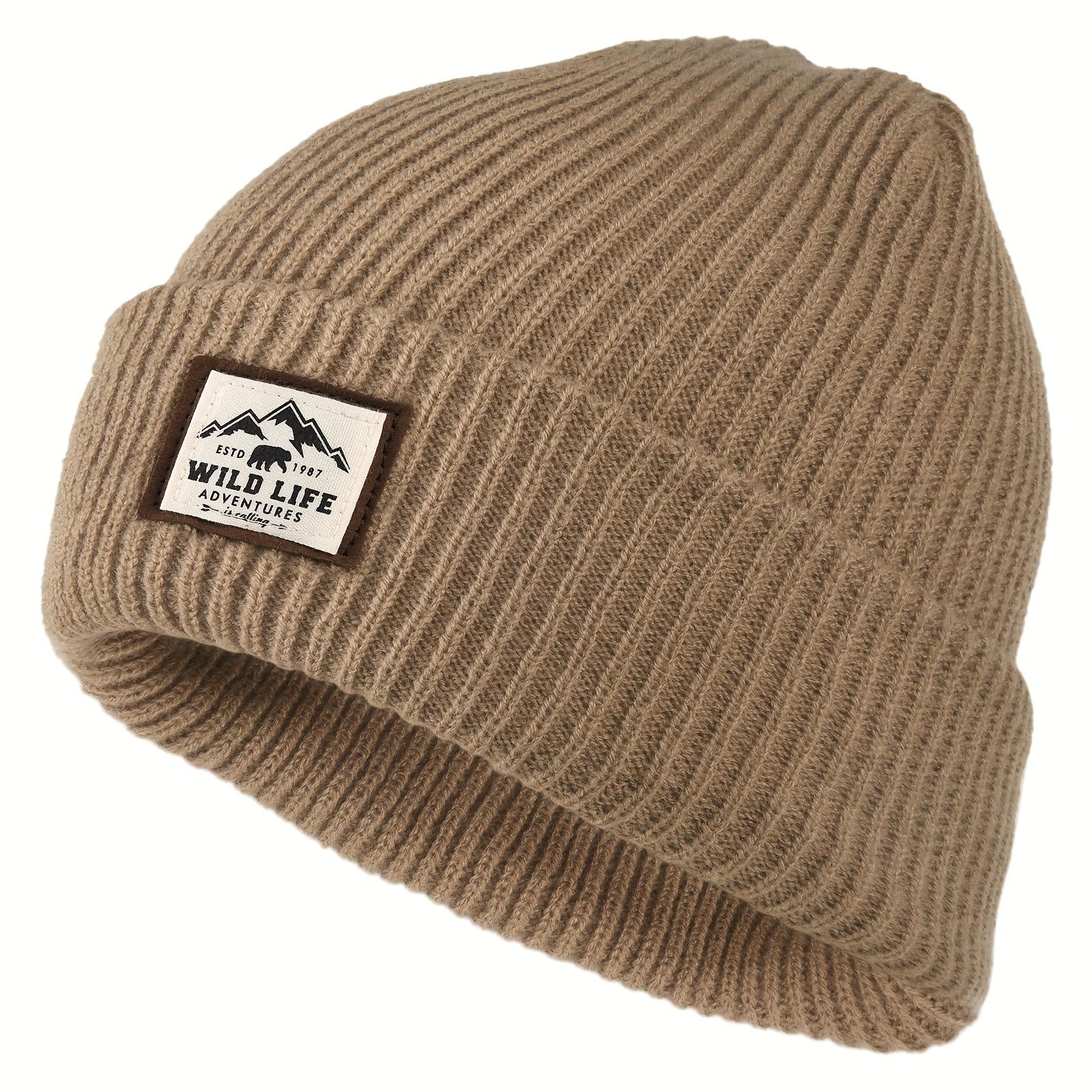 

WRELS Outdoor Fleece Sports Hat Winter Warm Windproof Cycling Fishing Hunting Tactical Cap for Men and Women хаки
