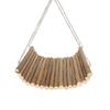 Hamster Wooden Swing Natural Large Space Climbing Playing Hamster Swing Hammock with Hanging Chain