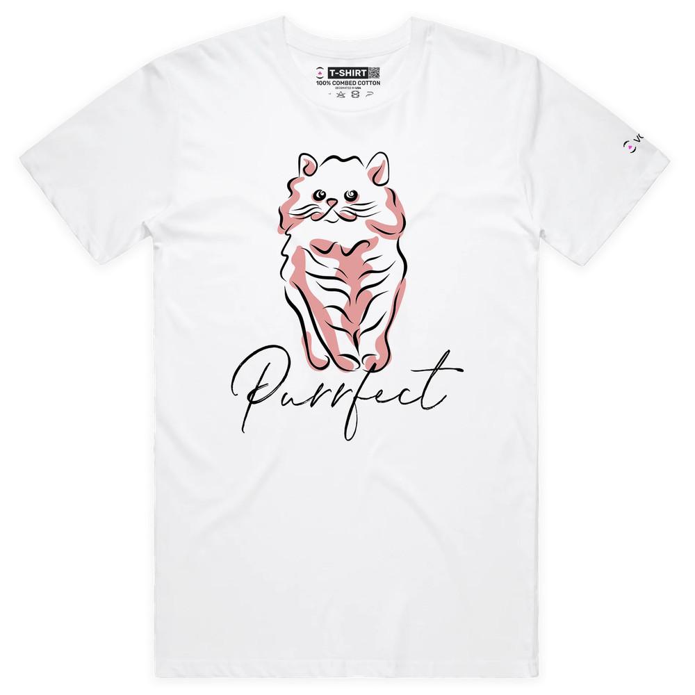 VOICEART Funny and Cute Cat Animals T-Shirt with Premium Quality Graphic Design 3XL