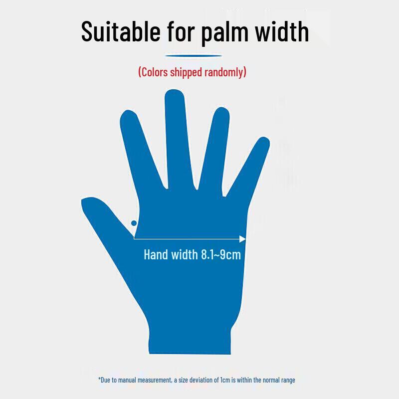 Chahua Durable PVC Household Cleaning Gloves (Small, 3 Pairs)