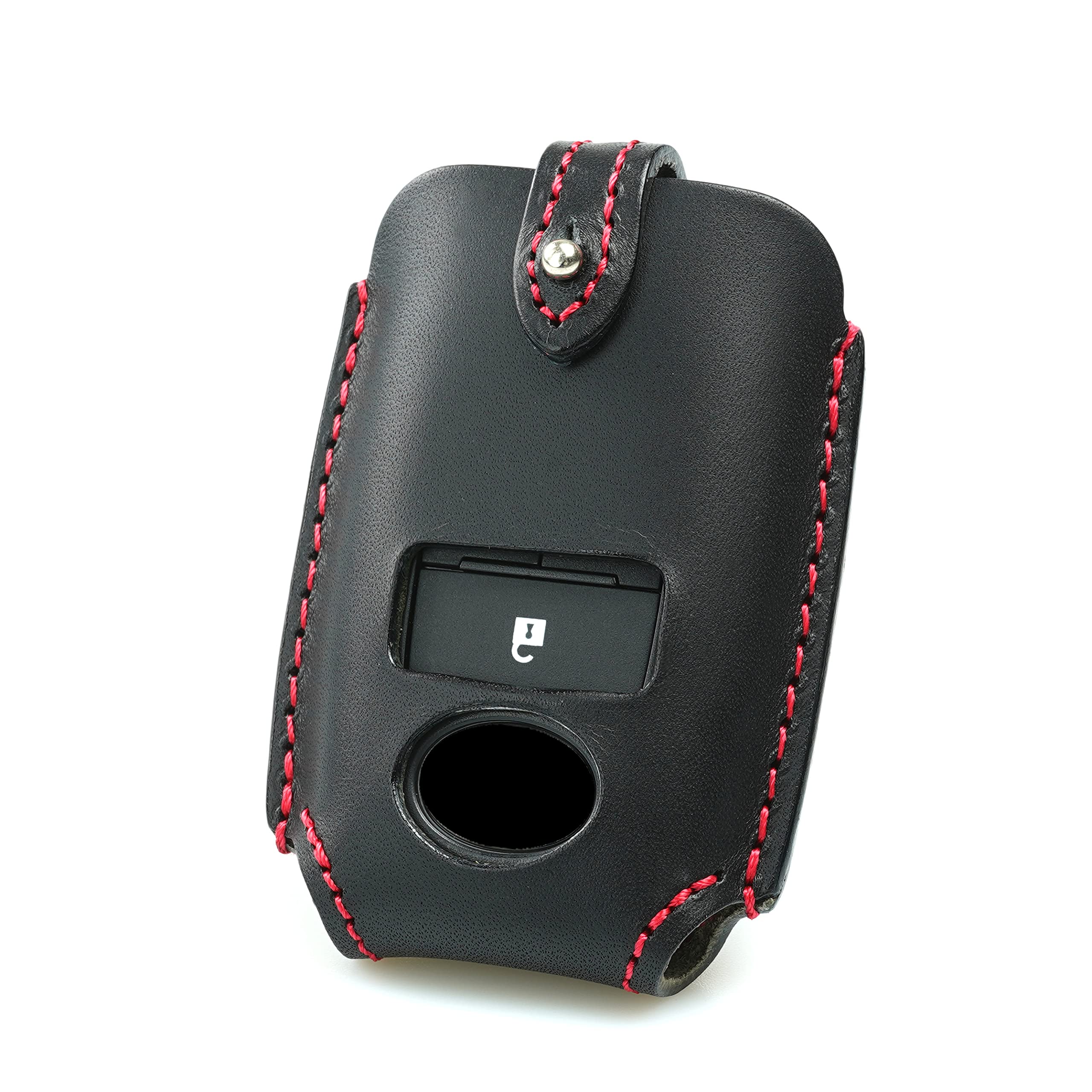 

Leather Chaya Smart Key Genuine Leather Compatible with and Thor Case, (daihats@u-c) (2-Button, Black) Toyota, Raize, Roomy, Daihatsu, Tanto, Rocky, чёрный