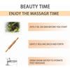 1Pcs Manual Massager Wooden Handheld Roller Trigger Point Massager Stick For Fascia,Cellulite,Muscle,Back Body Therapy Massager