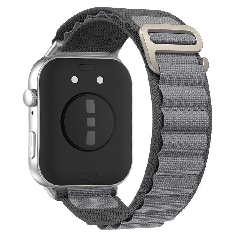 

Ремешок из нейлоновой петли Alpine для Huawei Watch Fit 3 Sports Soft, сменный браслет Correa для Huawei Fit3 Belt, аксессуары, браслет for Huawei WATCH FIT3 серый