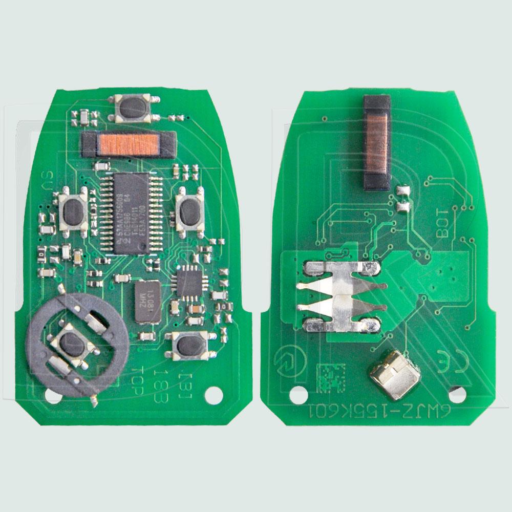 DR 5Button KR55WK49244 KR55WK45694 ID46 PCF7953 Chip 315/433MHz Car Remote Key For Jaguar XF XK XJ8 XK8 XFR XKR 2006-2013