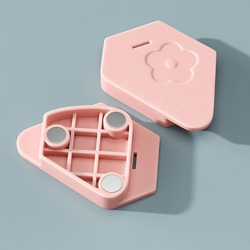 1 Stück Magnetisches Nähmaschinen-Fußpedal-Set mit mehrförmigen Nähfüßen (Sechseckig/Rechteckig/Oval) - Magnetische Befestigung