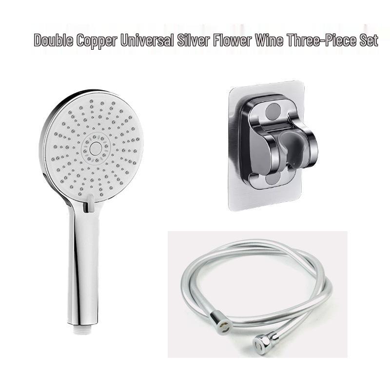 Five-Speed Adjustable Handheld Pressurized Shower Head Set