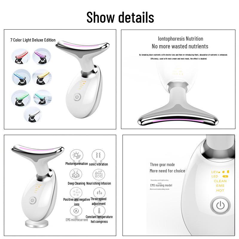 Cross-Border Beauty Neck Device: Lifting & Firming Massager for Wrinkle Reduction & Neck Care