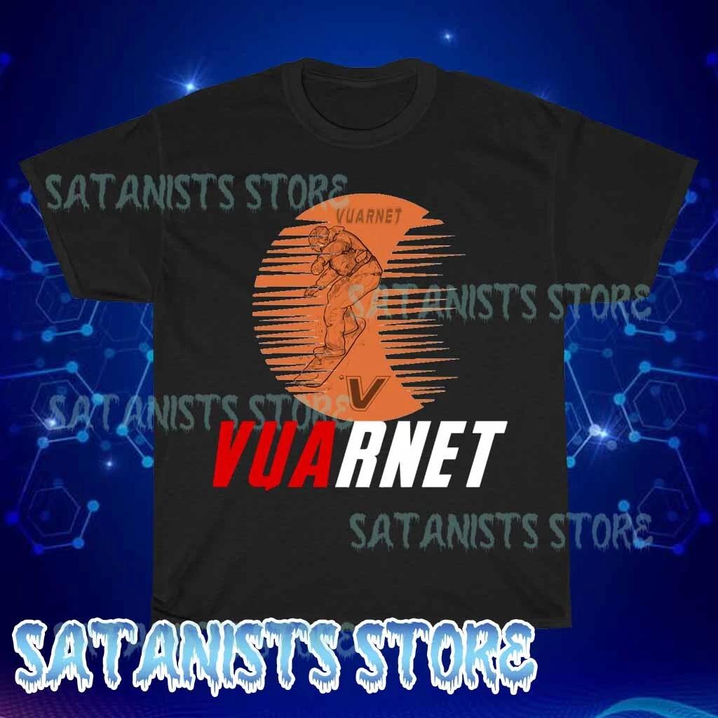 Новая мужская черная футболка Vuarnet France Смешной размер от S до 5XL L