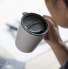 HARIO (Hario) Mug Bottle, Gray, 300ml, HARIO Insulated Mug with Lid, SMF-300-GR