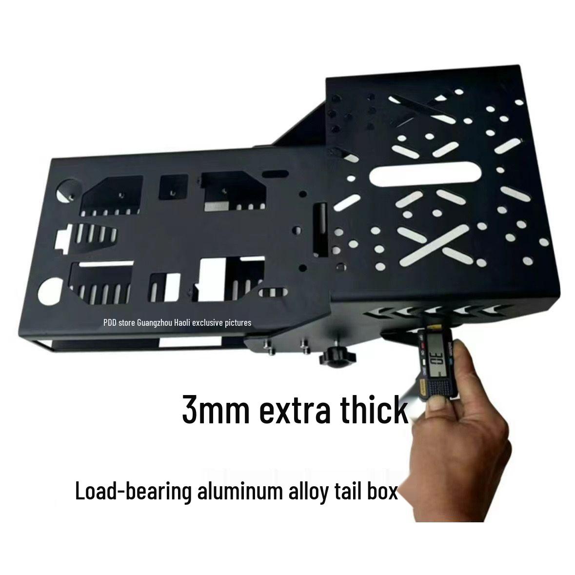 Electric Vehicle Telescopic Tail Rack for Ninebot, Yadea, and Tailg T300
