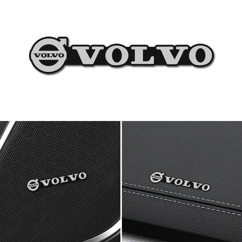 Volvo Odznak hliníkový 3D Samolepky na autorádio Příslušenství Pro Volvo ES90 EC40 EX40 EM90 XC90 V90 V60 XC60 V40 S80 S60 S90 C40 XC40