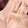 Neu Bunte Stil Diamant Edle Weibliche Klassische Ring Neue
