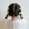 Mini Plaid Bow Children's Hair Clip Bowknot Hairpin Korean Style Headwear Female Hair Accessories