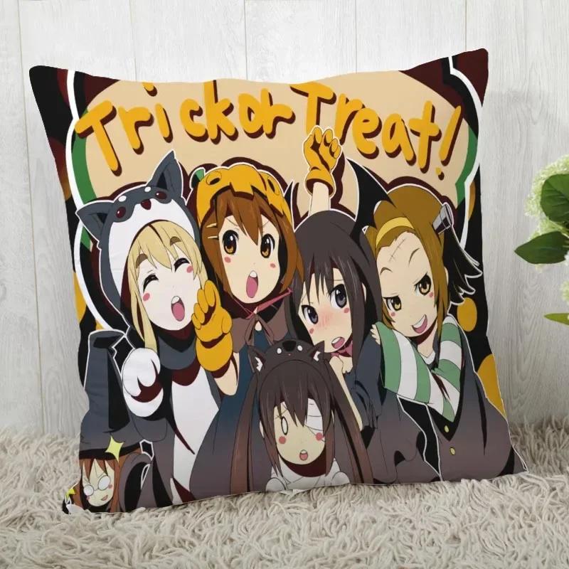 K-On! Pillow Cover Customize Pillow Case Modern Home Decorative Pillowcase For Living Room 45X45cm A19.12.13
