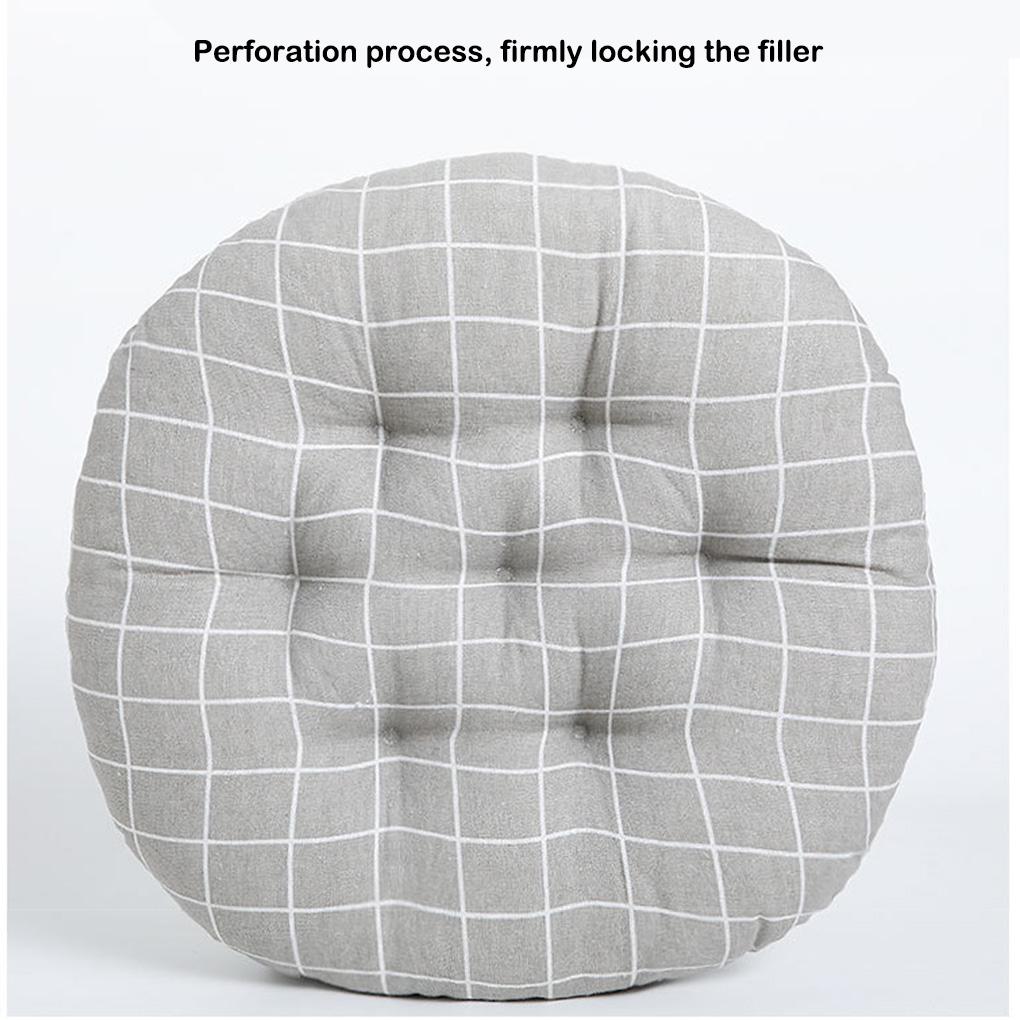 Seat Chair Cushions Seat Cushion 40 40 Cm Balcony Patio Seat Garden Round and Multifunctional Thickened Cushions