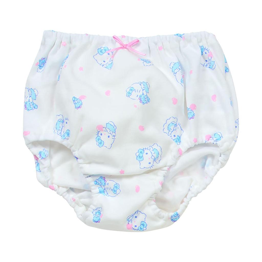 Sanrio Hello Kitty Heart with Name Tags Kids' Shorts, 3-Piece Set, Design, 120cm, 100% Cotton, (Product Number 153974)