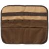 Sac de rangement pour vaisselle, organiseur de couverts de barbecue portable à suspendre pour pique-nique barbecue