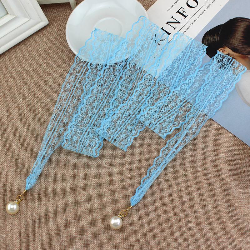 Sweet Decorative Lace Waist Belts Pearl Pendant Clothing Accessories Chain Belt Elegant Dress Waist Chain For Women