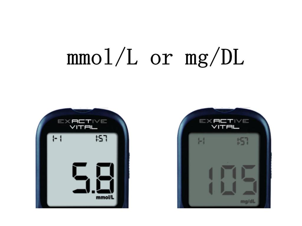 EXACTIVE VITAL Blood Glucose Meter with Test Strips and Collection Needles for Export