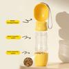 Leak-proof Outdoor Dog Water Bottle Sealed Pet Travel Cup Dog Water Food Cup  Garden