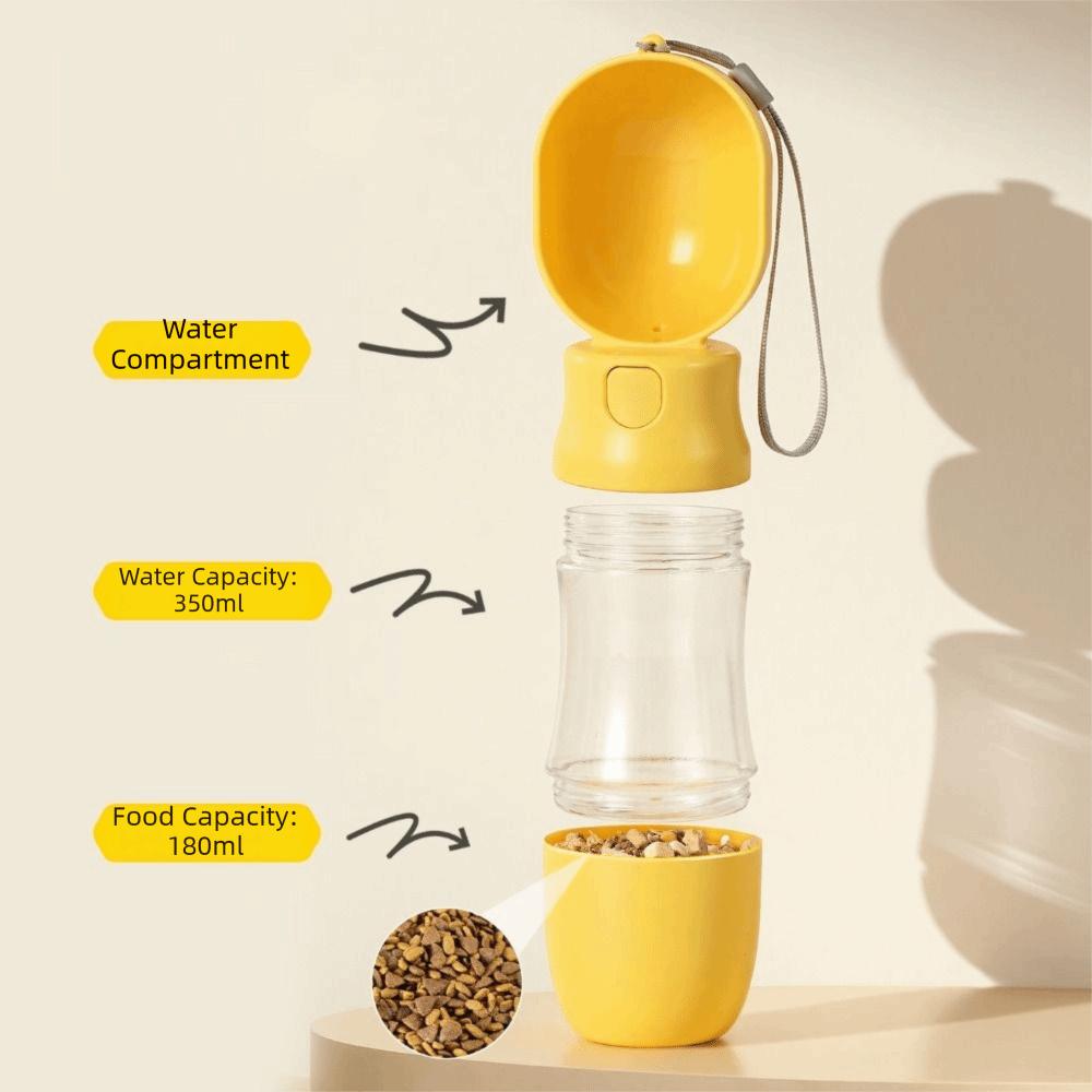 Leak-proof Outdoor Dog Water Bottle Sealed Pet Travel Cup Dog Water Food Cup  Garden