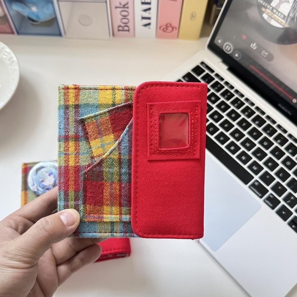 Loseblatt-Fotoalbum Stoff-Foto-Sammler-Ordner Kreatives Fotokarten-Sammelbuch Karten