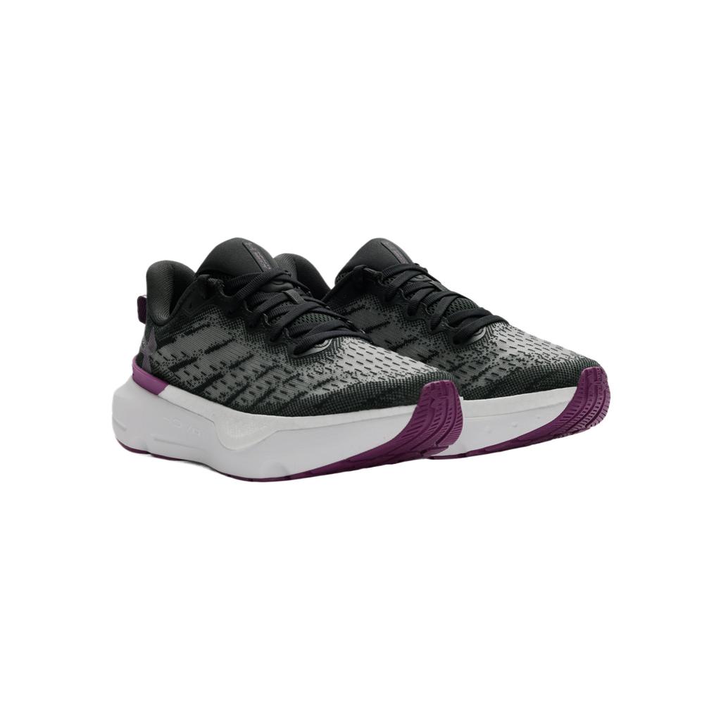 Under Armour Infinite Pro Breeze Comfortable Fashion Simple Versatile Low-Top Running Shoes Women sneaker Black 3027197-022