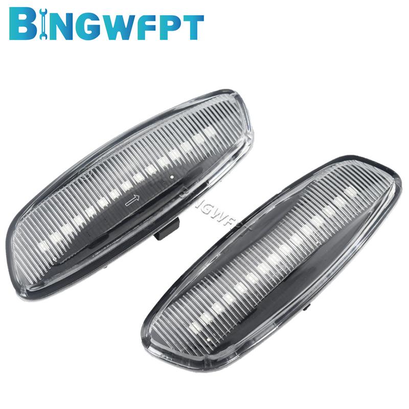 Dynamic Flashing Led Side Marker Turn Signal Light For Peugeot 3008 5008 2009 2010 2011 2012 2013 2014 2015 2016