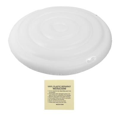 Inflatable Hot Tub Cover 5.4FT PVC Rainproof Protective Round Hot Tub Cover for Outdoor Inflatable