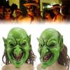 Scary Witch Character Mask For Dress-up Halloween Christmas And Easter Costume Prop 9.44*11.02in