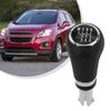 6-speed Shift Knob Plastic Black Manual Shift Lever Shift Knob Ball For Chevrolet For Trax 2011- Interior Parts