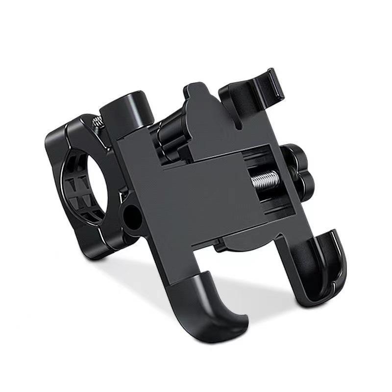 Aluminum Alloy Phone Holder for Electric Vehicles, Bikes, and Motorcycles - Ideal for Food Delivery and Outdoor Navigation