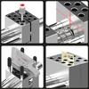 2In1 Mini Portable Table Vise Micro-Bench Vise For Model Building Precision Clamp Scale Model Fixing Tool Diy Accessary