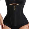 1 Stück atmungsaktiver ultradünner verstellbarer 9-Stäbe-Reißverschluss doppellagiger verstärkter Bauchgürtel Damen Körperformung Taille