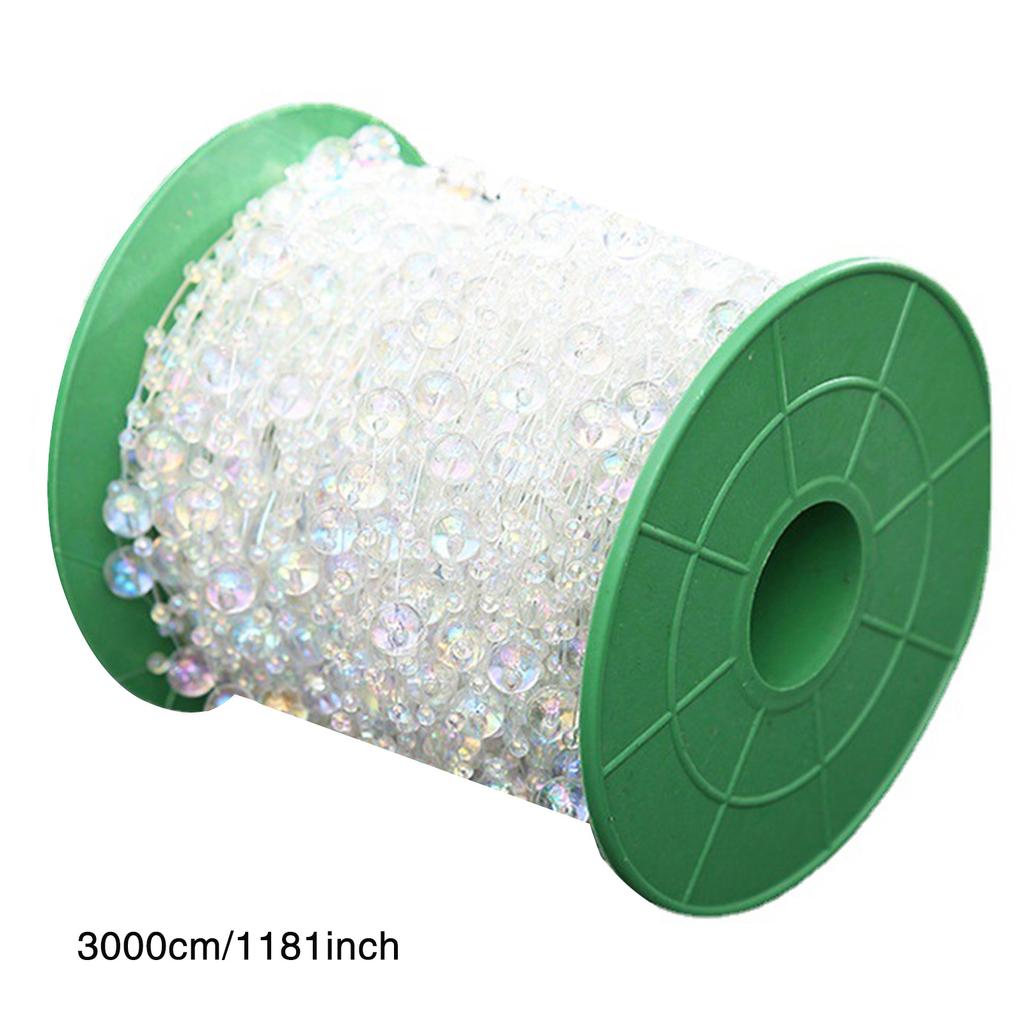30 Meter Bunte Kugelkette Gliederkette Kugel Perle Schmuckkette für Schmuckherstellung DIY Basteln